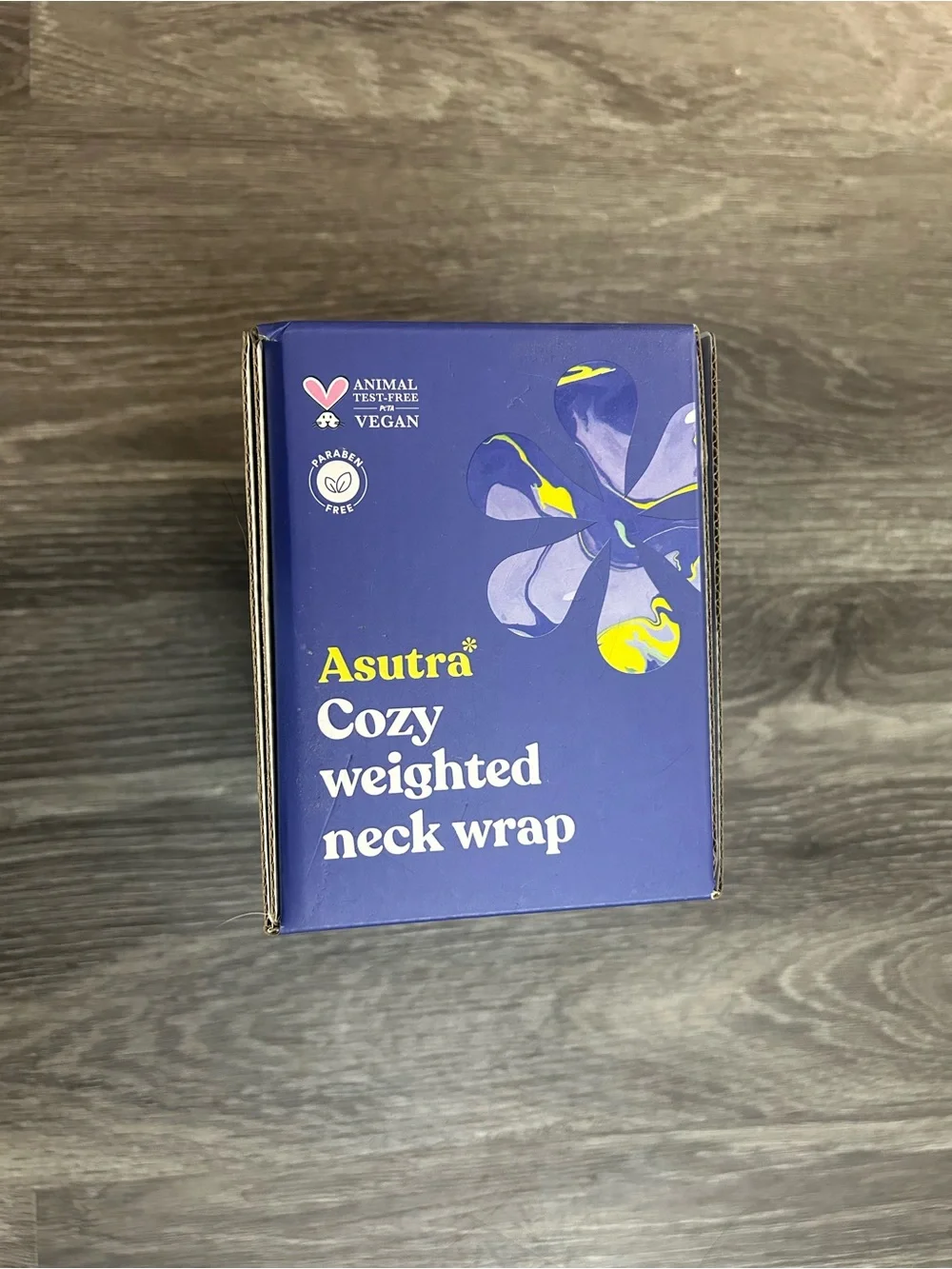 Cozy Weighted Neck Wrap & Sleep Mask Set - Purple